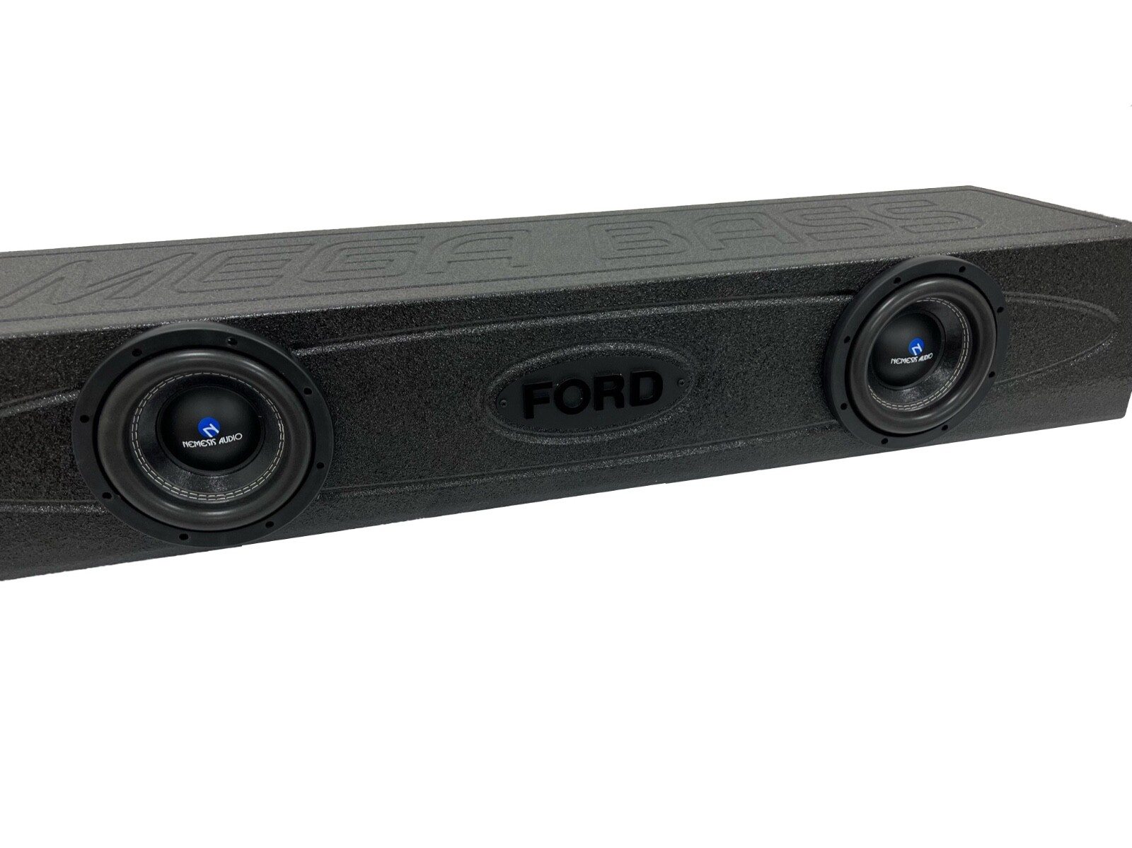 Subwoofer Box Ford F-150 09-23 F-250 17-23 Crew Cab Ported Fits 2x8 Woofers