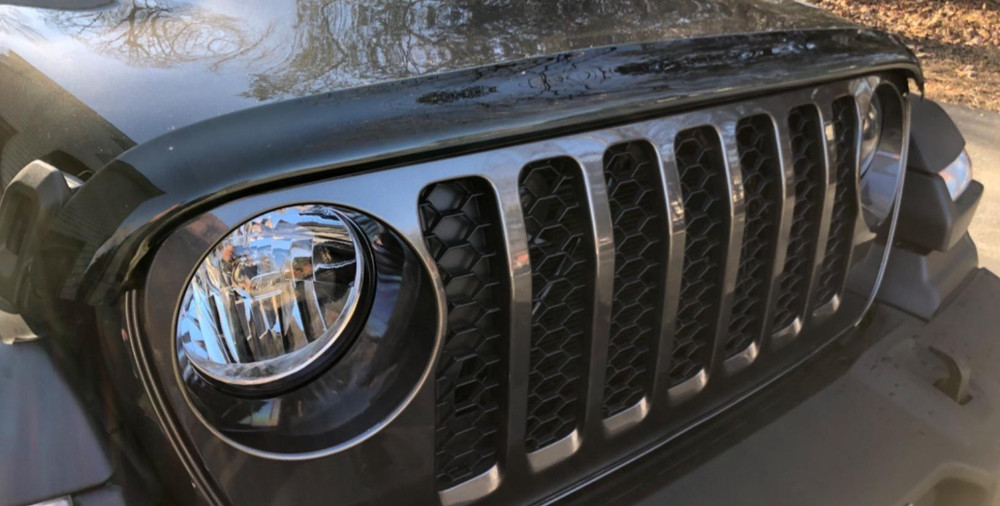BugFlector Hood Protector Bug Shield Deflector for 19-25 Wrangler JL Gladiator