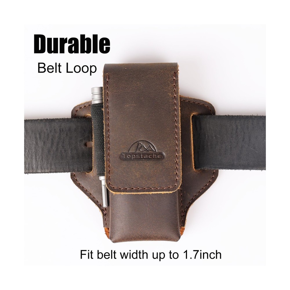 Topstache Leather Multitool Sheath for Belt - Multitool Holder - ED... Fast Ship