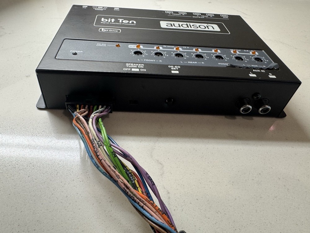 Audison bit Ten Signal Interface Processor Model bit Ten MPN bit Ten