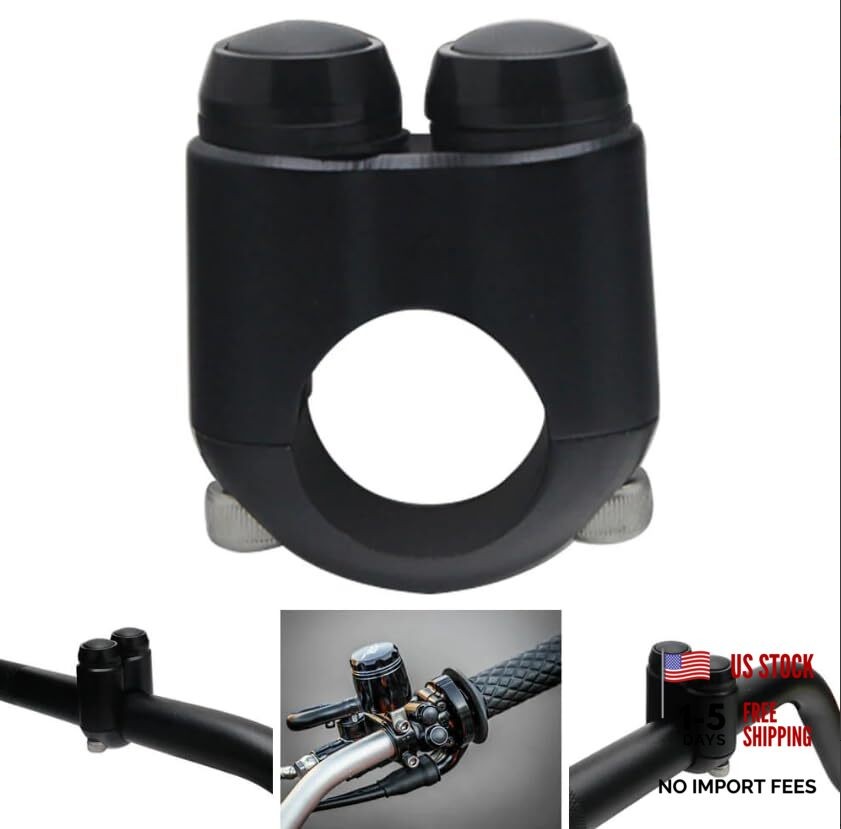 2 Buttons CNC Hand Control Momentary Switch Micro Switch, for 1 1 Inch Black