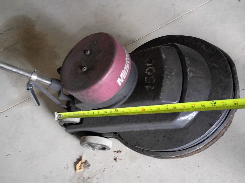 Minuteman Front Runner 1500 Electric Floor Burnisher Maintainer Buffer