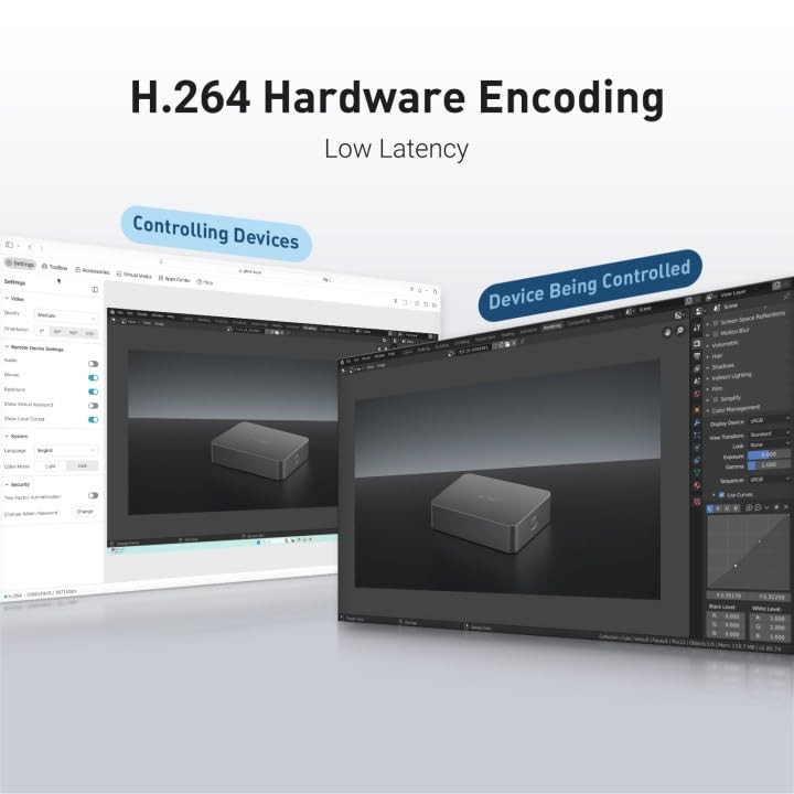Comet (GL-RM1) Remote KVM Control Over Internet, 4K@30Fps, Tailscale Support