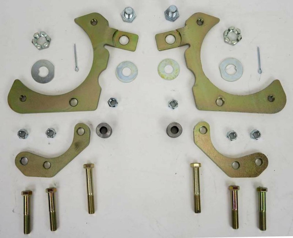 55 56 57 Chevy Disc Brake Caliper Bracket Kit *NEW*