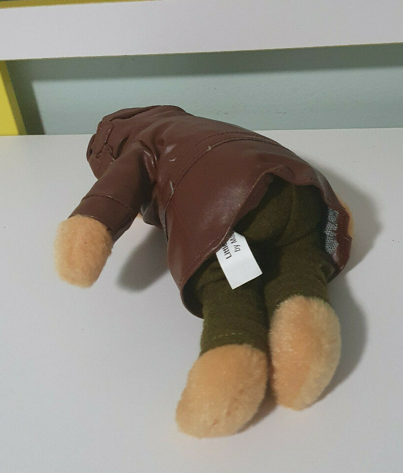Little Aussie Bears Aviator Brown Jacket 24cm tall