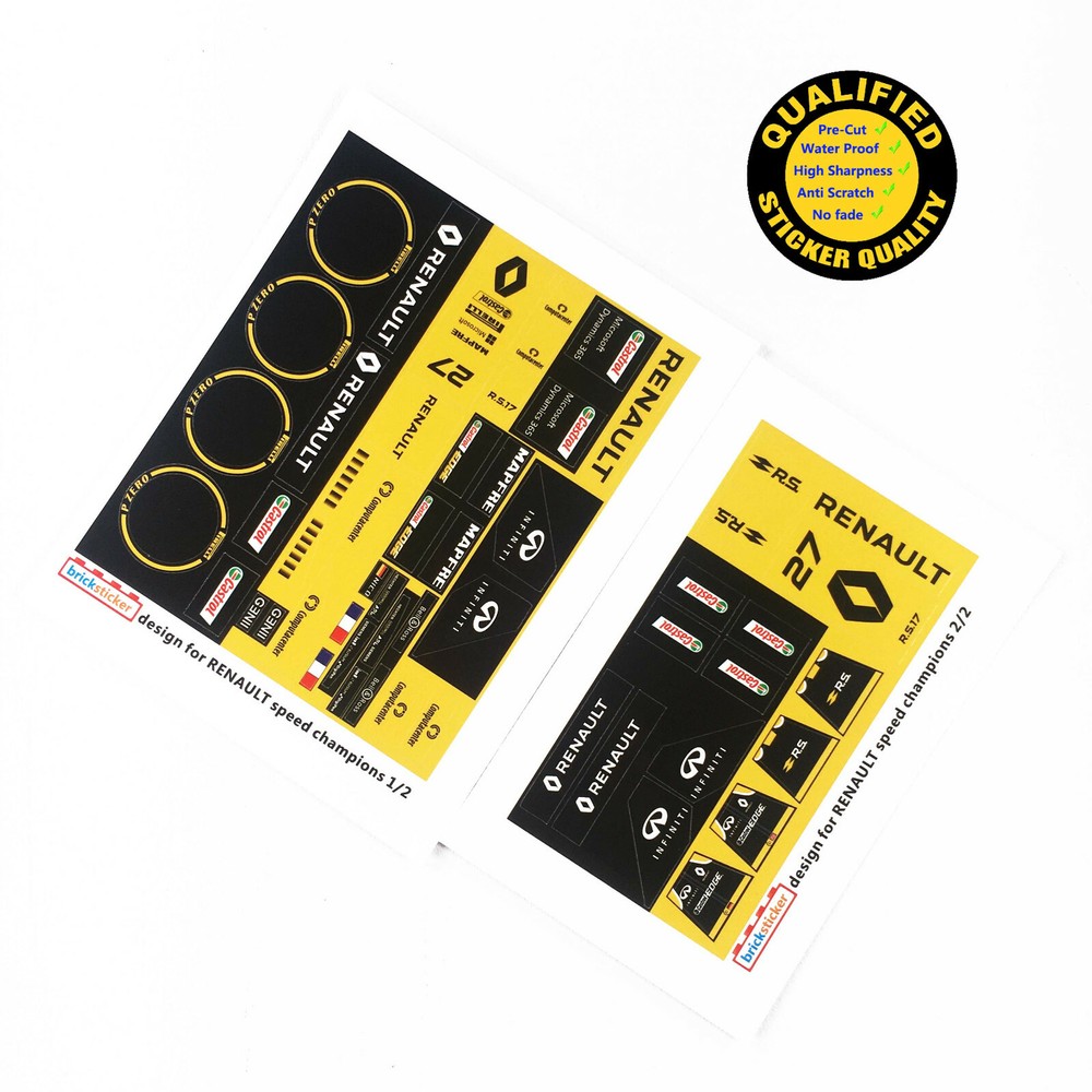 CUSTOM sticker MOC RS.17 Speed(small size), sticker Only