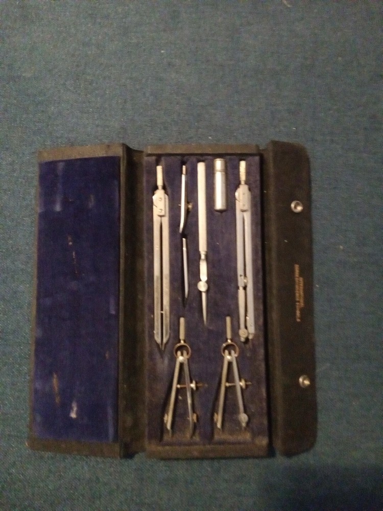 Vintage  Drafting Tool Set