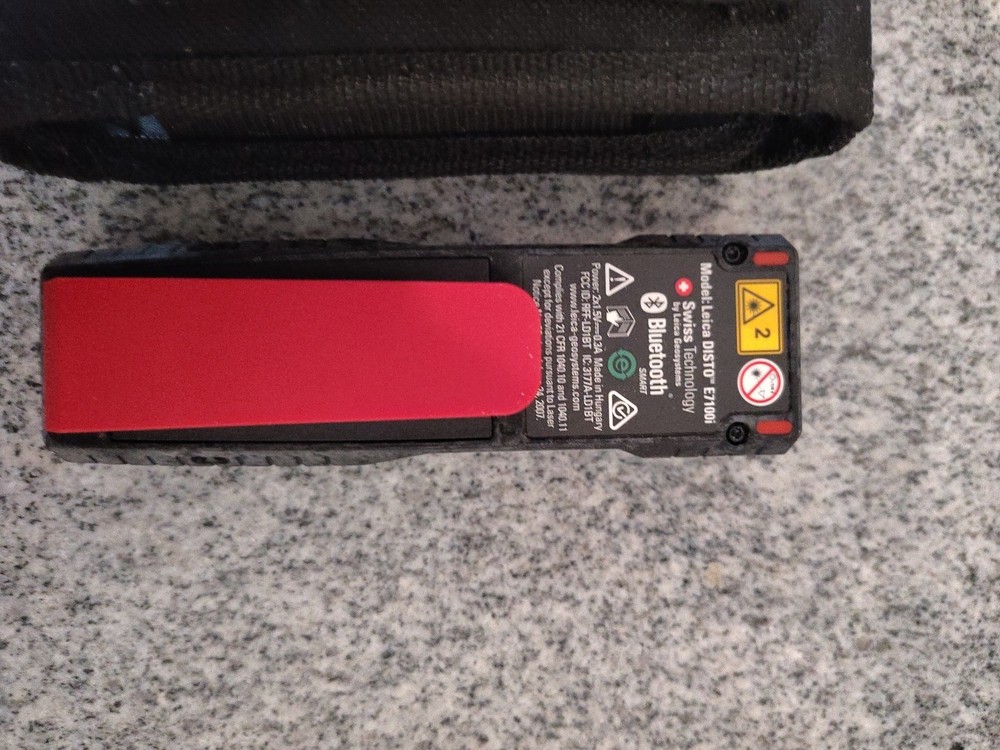 Leica DISTO E7100i Laser Distance Meter Tested And Works
