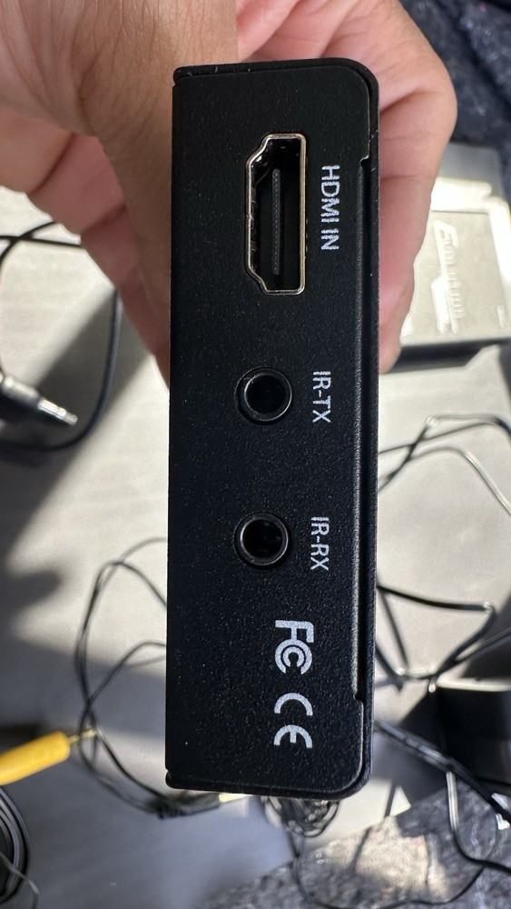 Vanco Evolution HDMI Extender HDR POE HDMI CAT5e/6 Black DC 12V