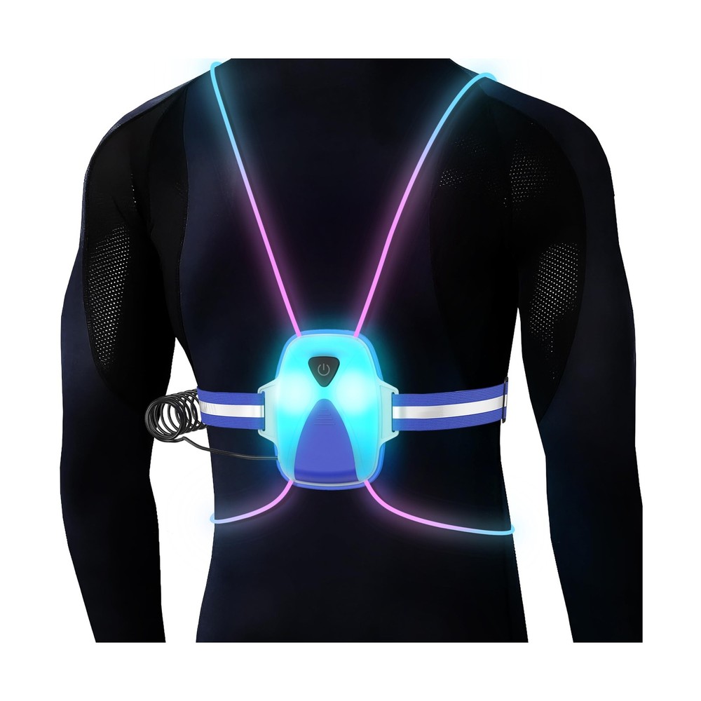 LED Reflective Running Vest Lights for Runners, Running Lights ... FAST USA SHIP