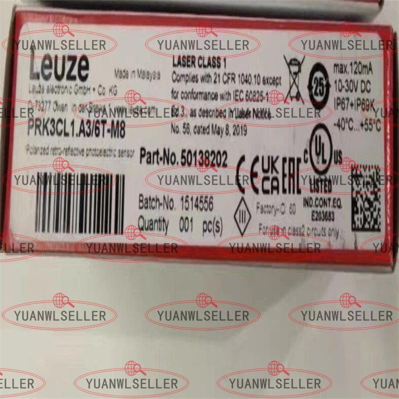 1PCS Leuze PRK3CL1.A3/6T-M8 sensor NEW