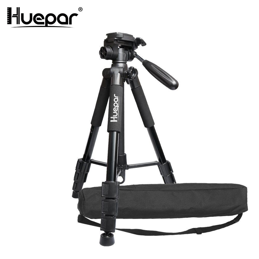 Huepar Multi function Travel Camera Tripod 143cm Adjustable Laser Level Tripod