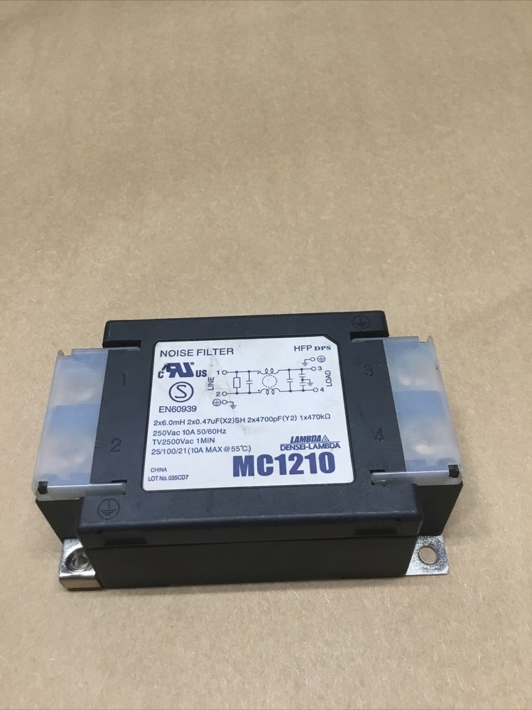 Densei-LAMBDA MC1210 Noise Filter HFP DPS #709K137