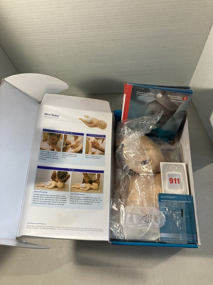 American Heart Association Infant CPR Anytime Personal Learning Program DVD