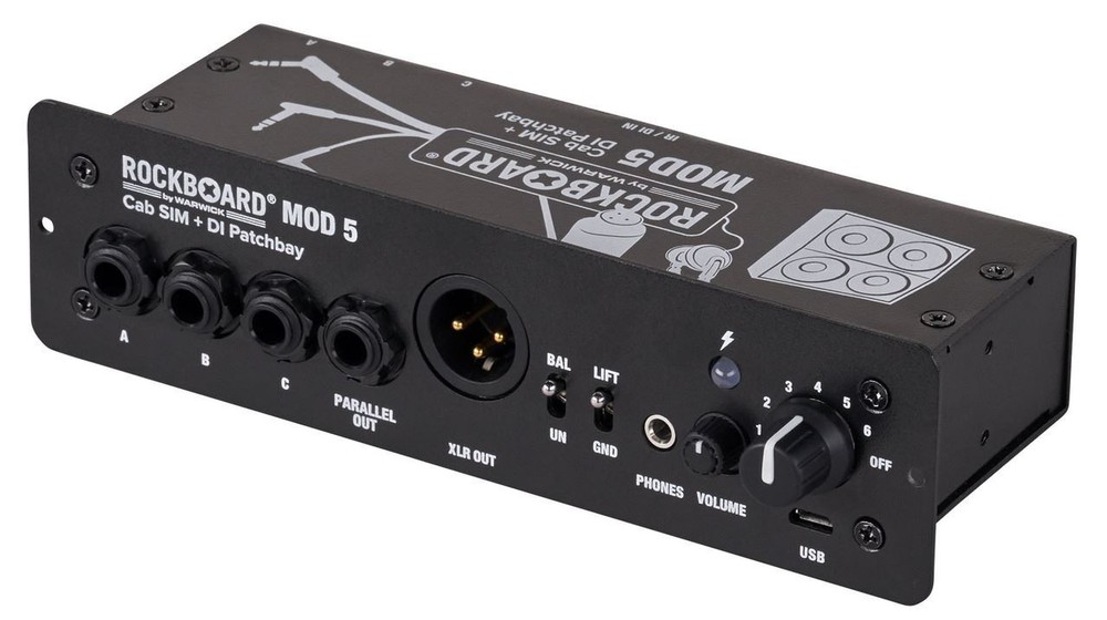 RockBoard MOD 5 - Cab SIM + DI Patchbay