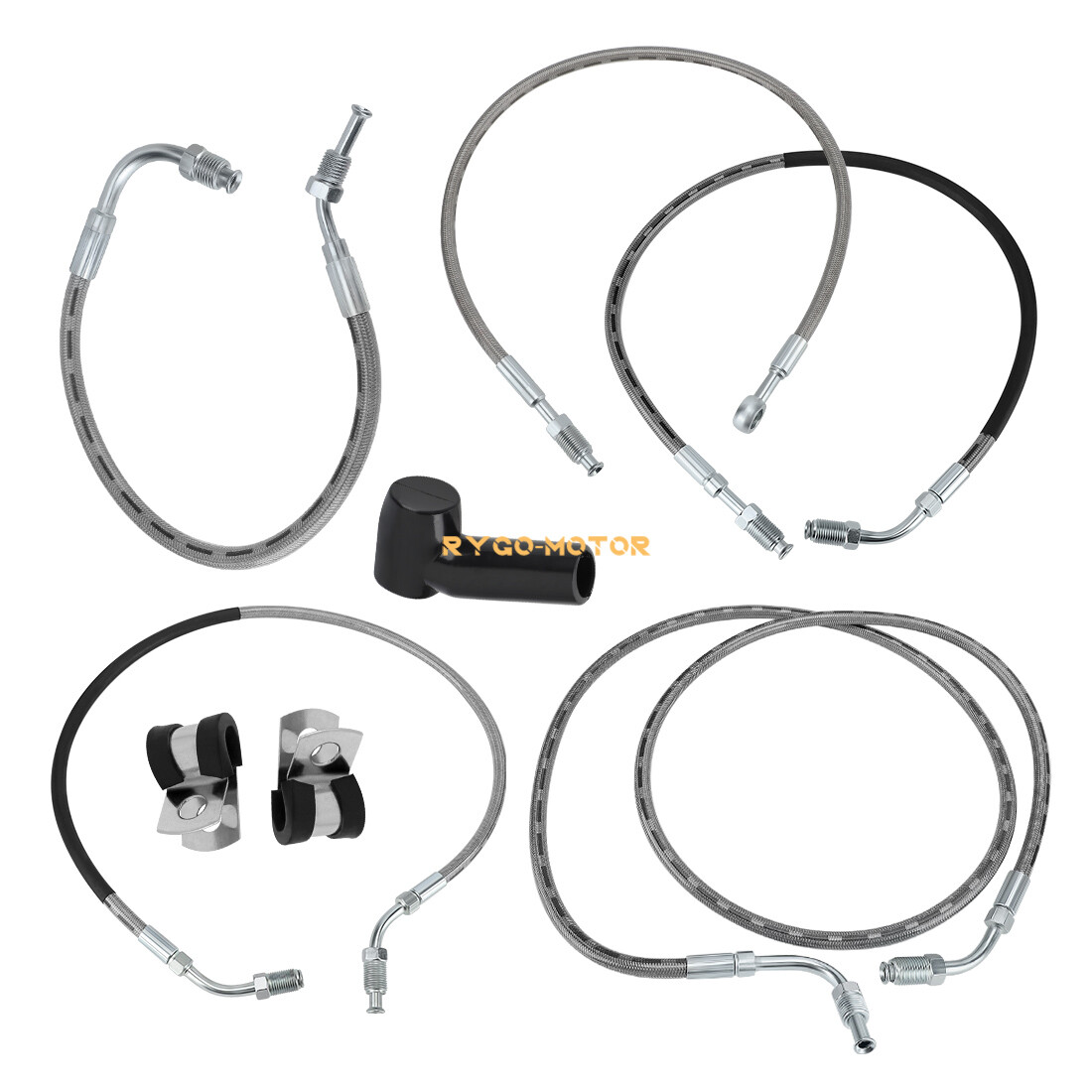 All Brake Lines Kit for Polaris Sportsman 500 335 1998 1999 2000 2001 1930753
