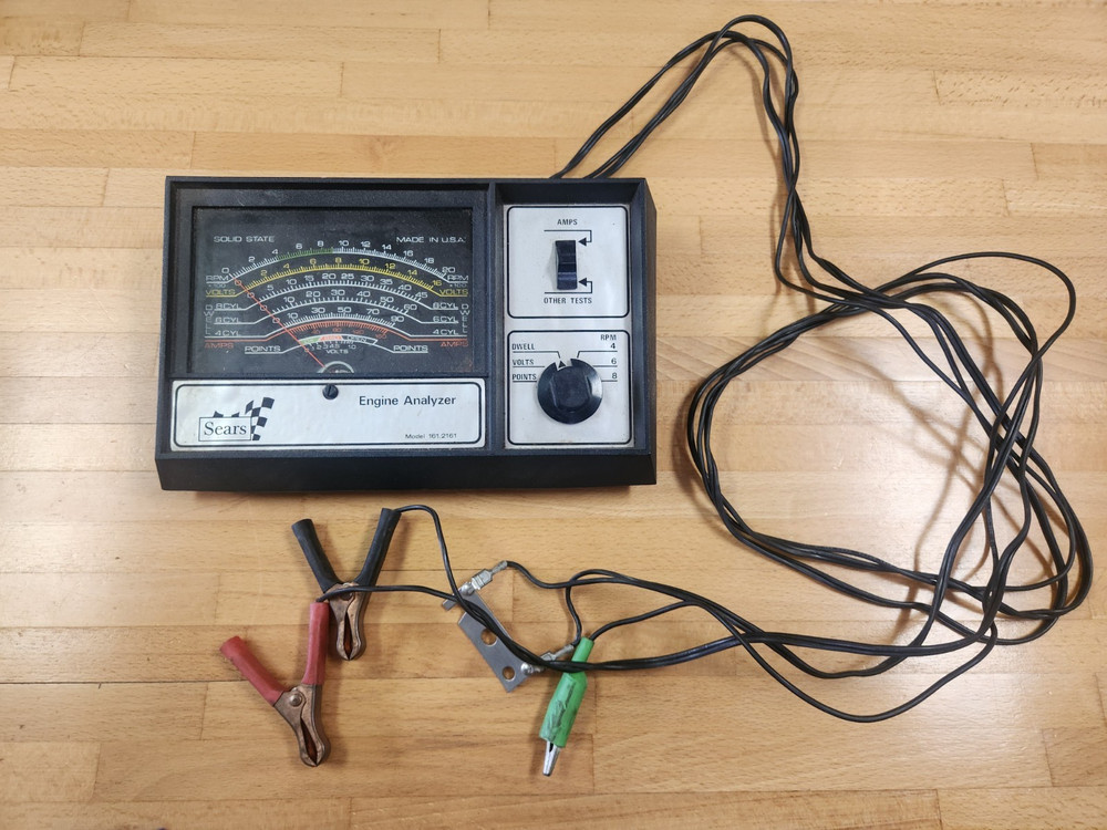 1970's Sears Engine Analyzer Model 161.2161