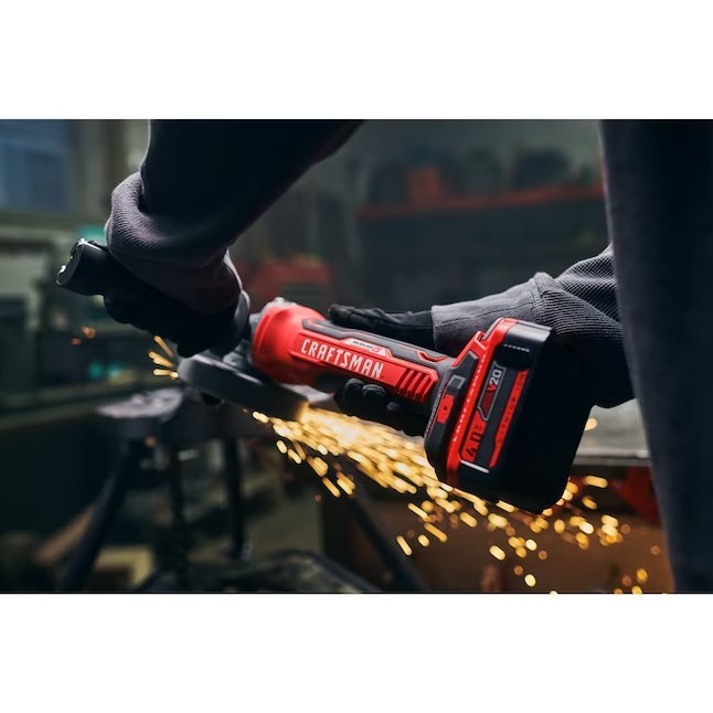 CRAFTSMAN 20V Brushless 4-1/2" Cordless Angle Grinder Paddle Switch Tool Only #