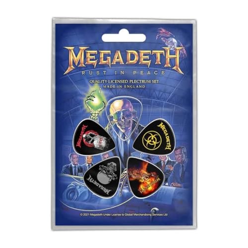 Megadeth Plectrum pack - Rust in Peace