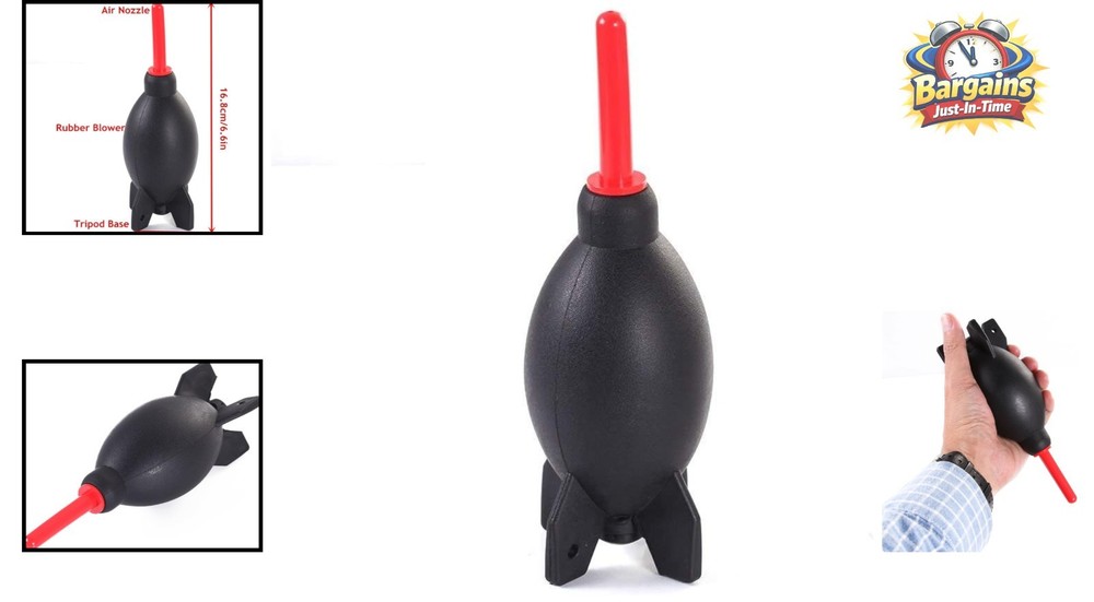 Professional 6.6 Inch Rubber Rocket Cleaner - Perfect for Sensitive Electronics