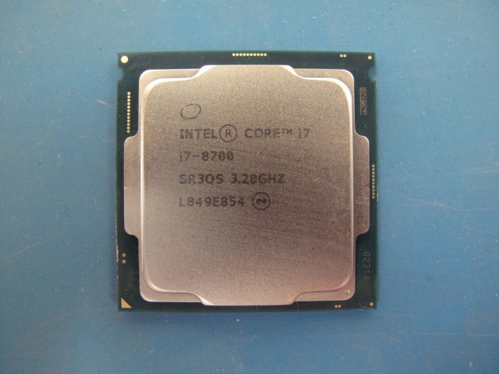 Intel Core i7-8700 SR3QS 3.20GHz 12 MB 6-Core LGA1151 Socket CPU Processor