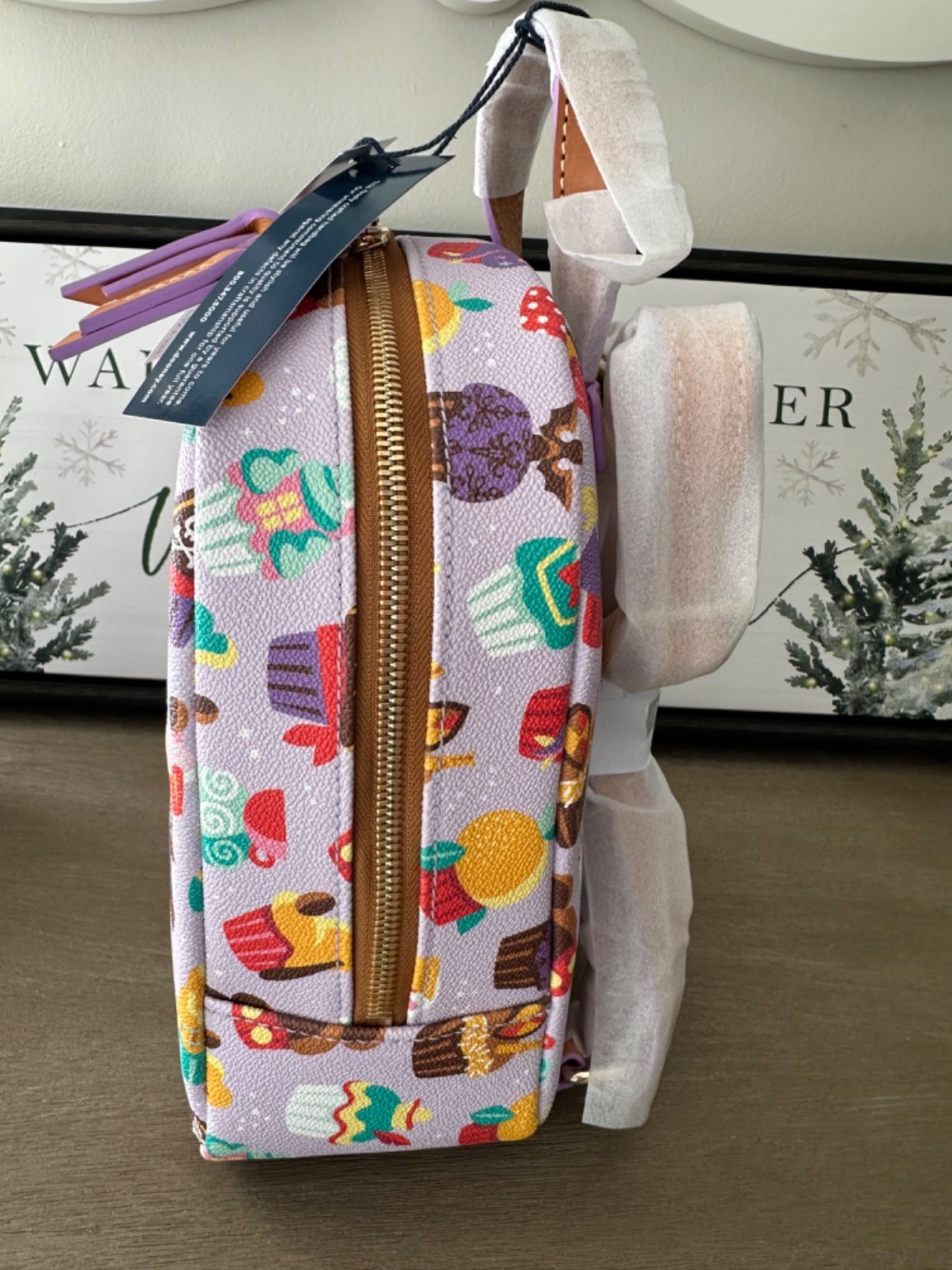 DISNEY PARKS DOONEY & BOURKE CUPCAKES BACKPACK 2025 NWT