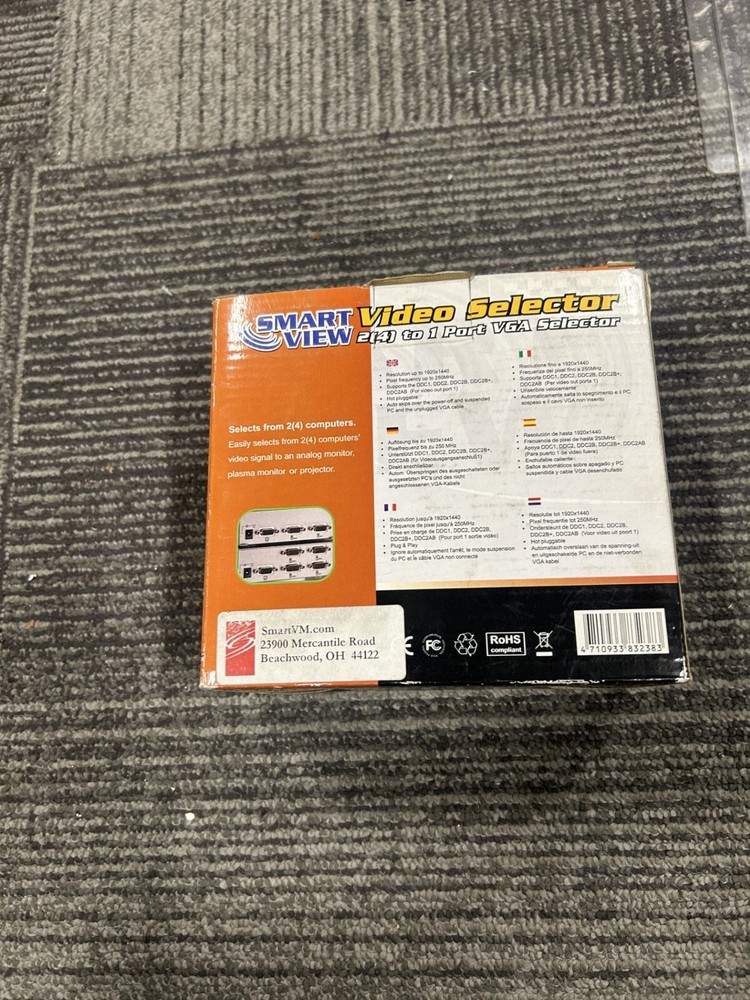 Smart View Video Selector VRM-712E