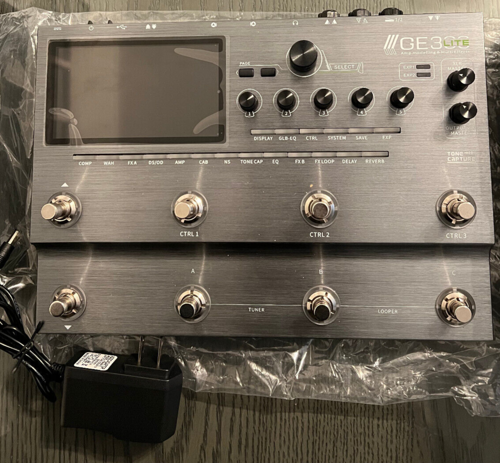 mooer ge300 lite Guitar Multi Effecter New Open Box Item *Tested*