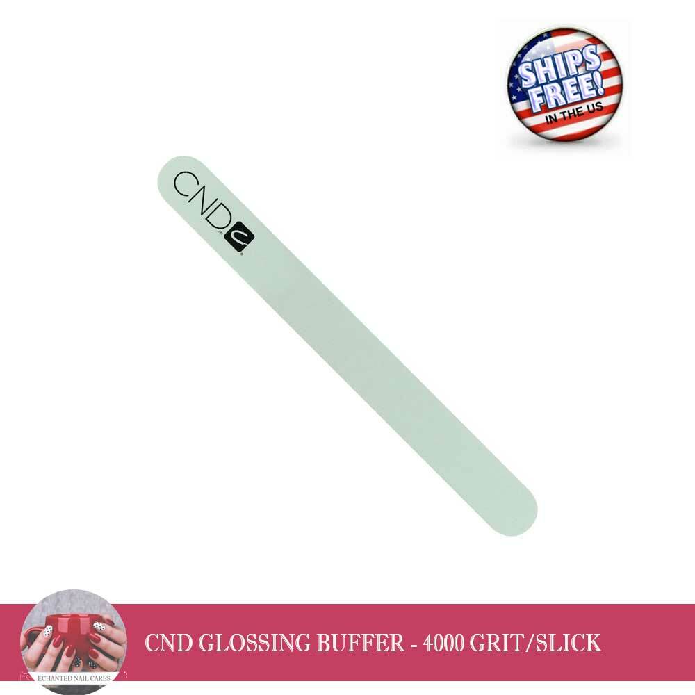 CND GLOSSING BUFFER - 4000 GRIT/SLICK  -  [Choose Your Pack]