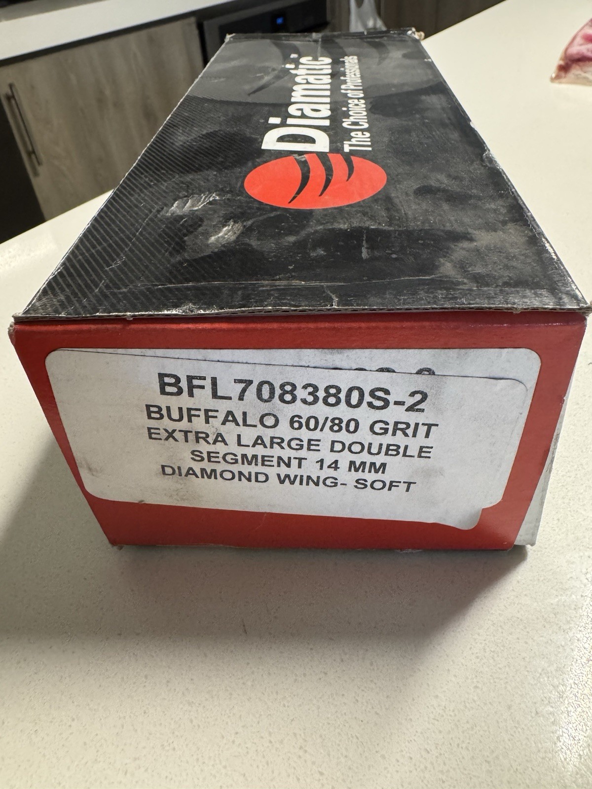 Diamatic Buffalo 60/80 Grit Diamond Wing Soft Bond 9 Pack