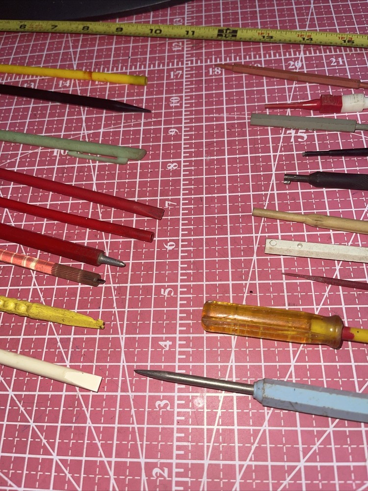 GC Tektronix VRN CS Matrix Alignment Tool Telecom TV 19 Piece Lot Electronics