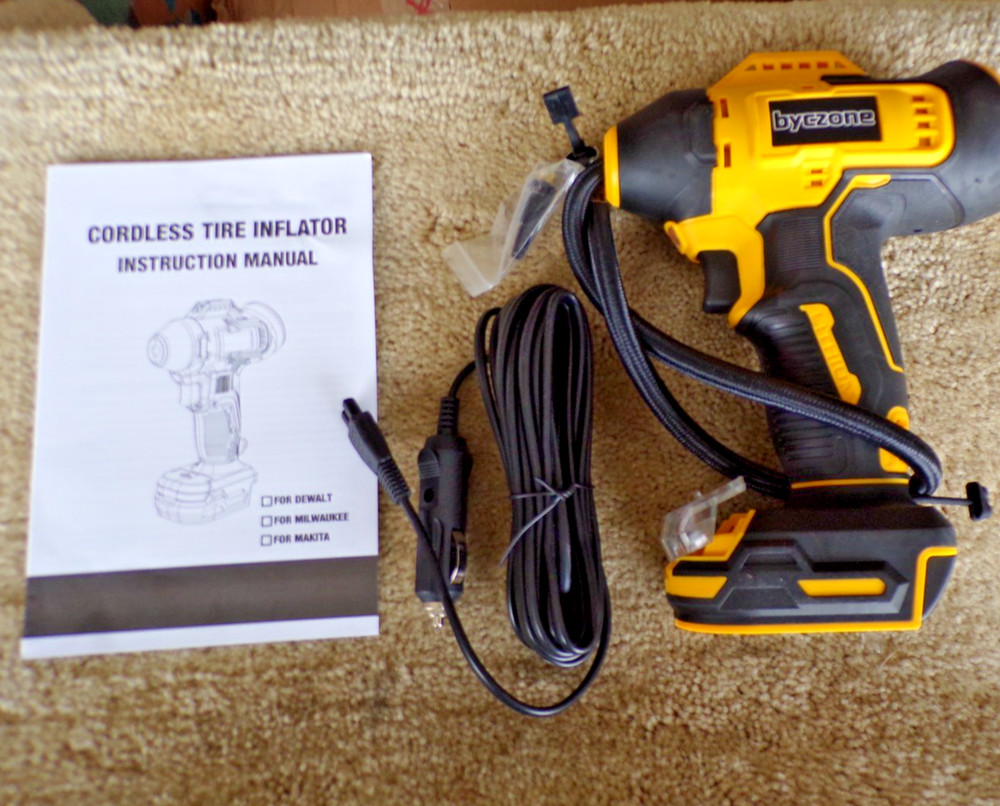 byczone Cordless Air Compressor (no battery, Tool Only) @h4