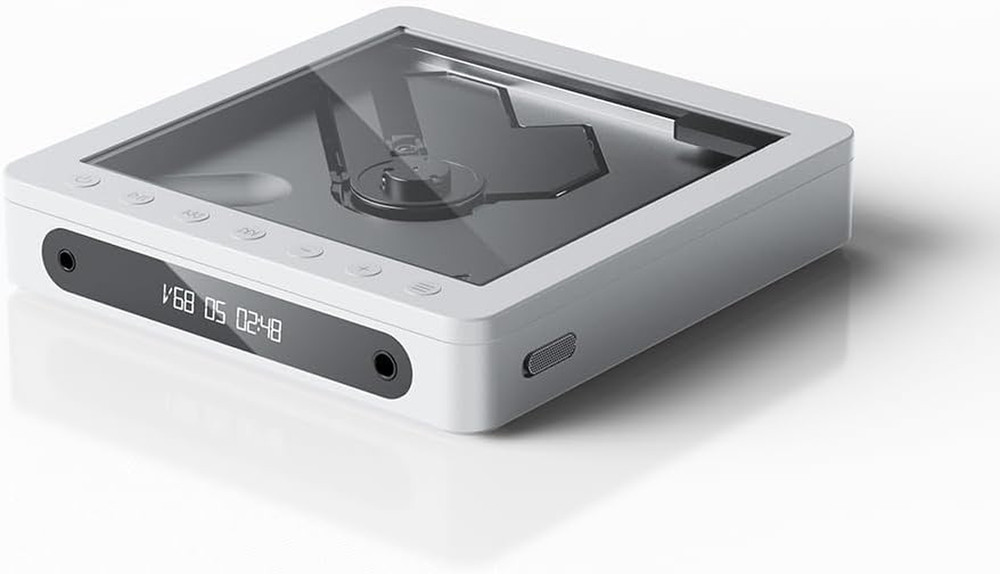 DM13 Portable Stereo CD Player with Long Battery, USB Ripping & Multiple Outputs