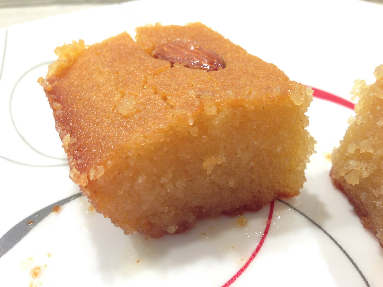 Organic Basbousa (Semolina Cake)! Unique Quality (2 kilo) (4.4 LB) (24 Piece)