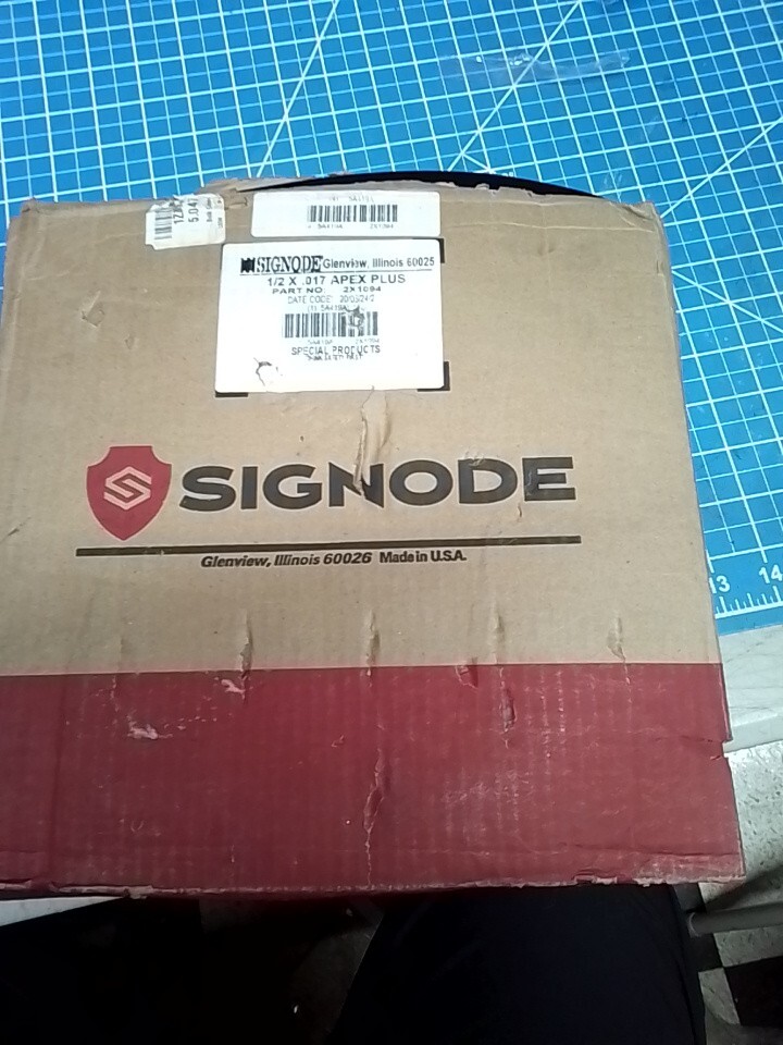 SIGNODE Steel Strapping, 0.017 in Strapping Thick #5A419A