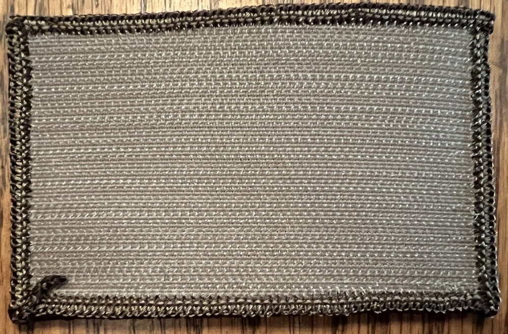 US CIA Flag Patch 3.5 X 2 Inch Hook And Loop - Coyote Brown