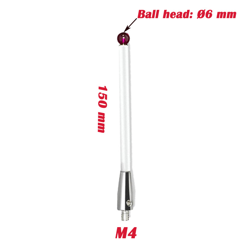 CMM probe CMM machine tool stylus ruby ceramic rod probe replacement thread M4