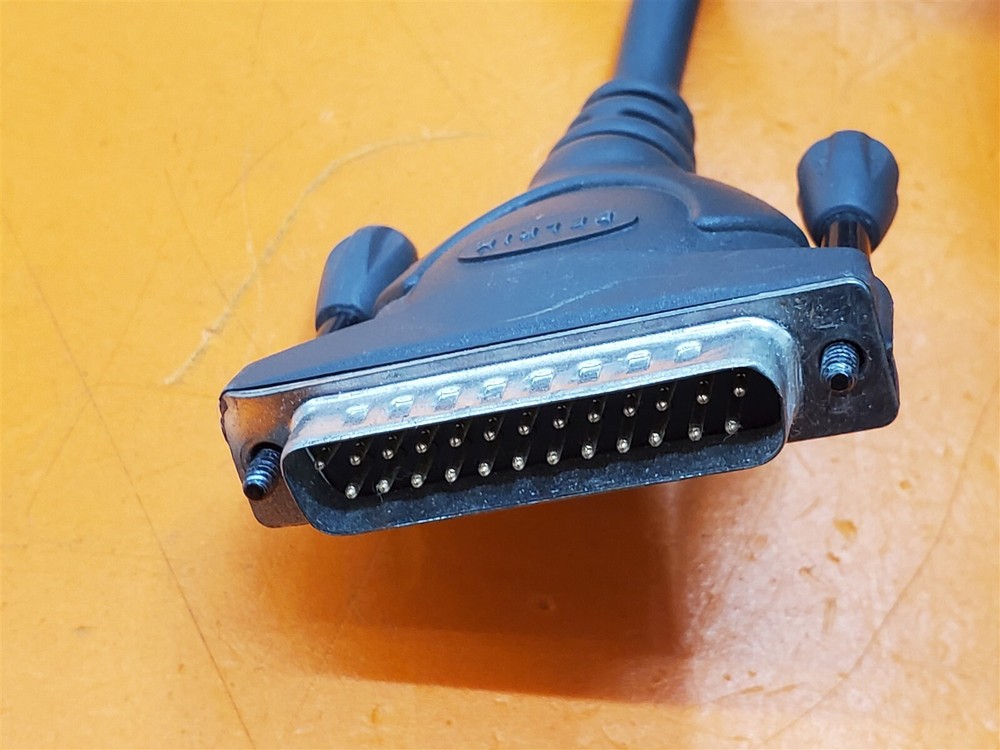 ⭐️⭐️⭐️⭐️⭐️ 6ft Gray Belkin Parallel Cable F2A032-06