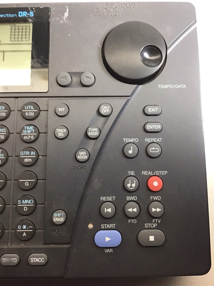 Boss DR-5 Rhythm Section Drum Machine & Sequencer AC Adapter Tested Works
