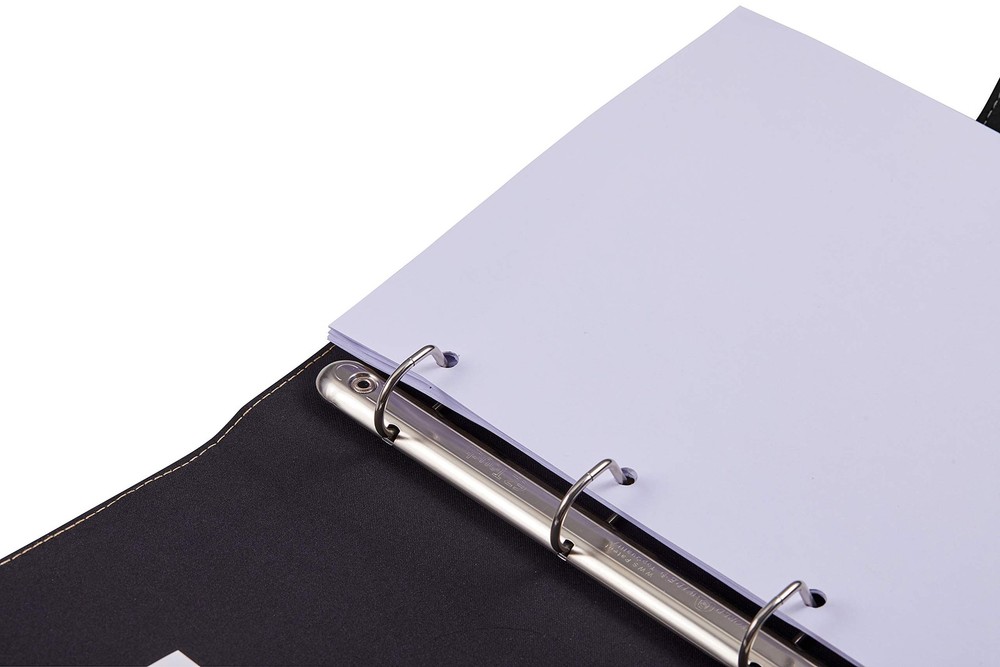 It's Academic Mini Executive Leather Portfolio Folder, 1" Ring Binder