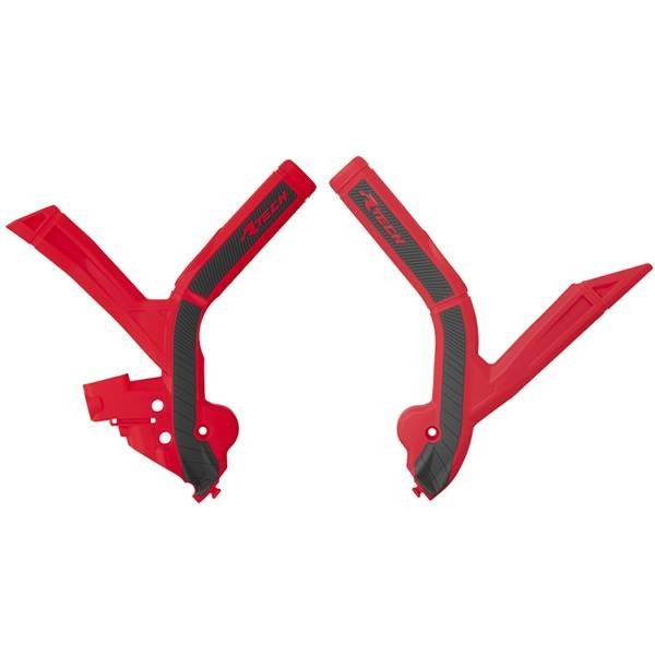 Rtech plastic frame guards Beta RR / X-Pro 2025 - 2026 red/black