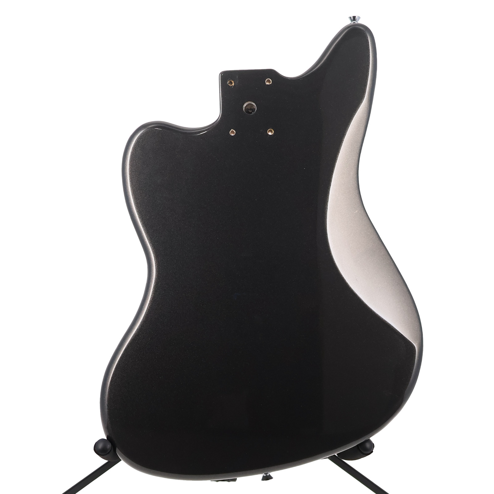 Squier Jaguar Bass Body Affinity Series Charcoal Frost Metallic Fully Loaded