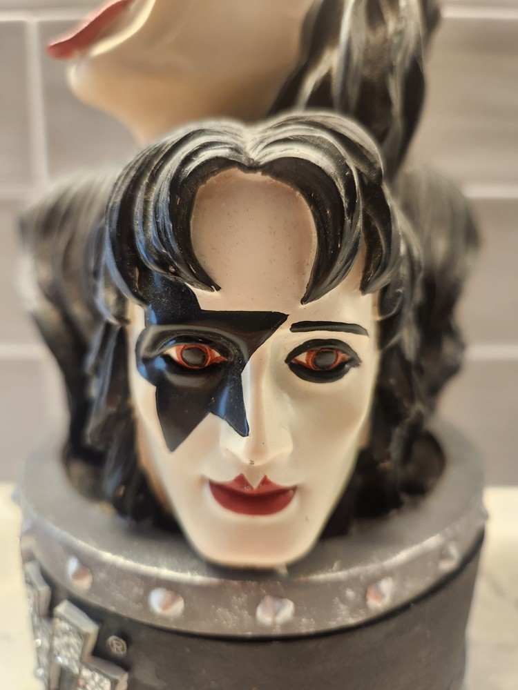 KISS Incense Burner w/ Box & 5 Incenses 2003 Gene Simmons Paul Stanley