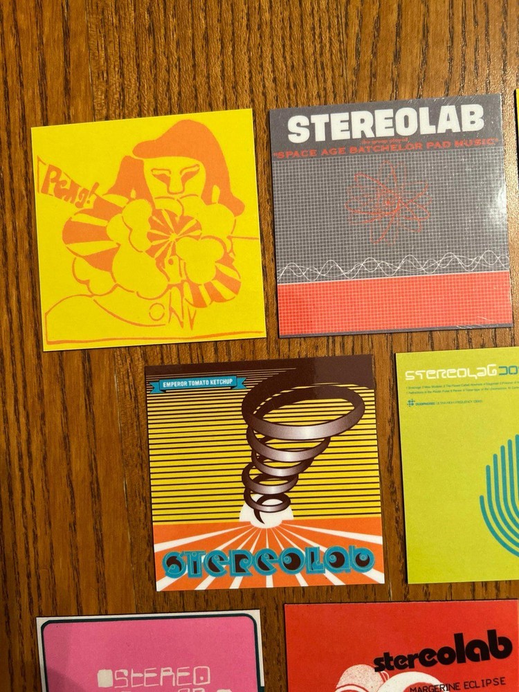 Stereolab fridge magnets