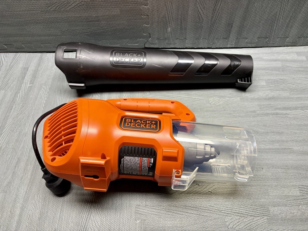 Black+Decker Corded Leaf Blower USED 450 CFM Blower (Read Description)