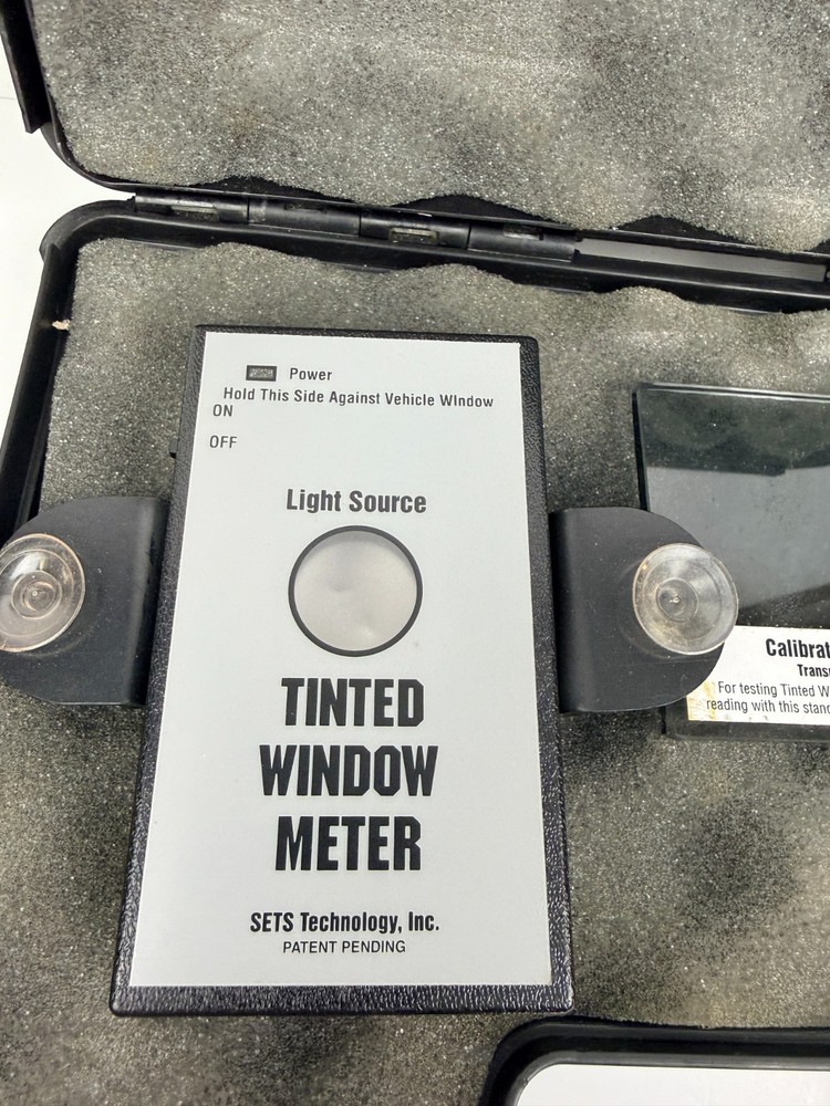 Sets Technology Tinted Window Meter Inspector Measuring Device Untested in Case