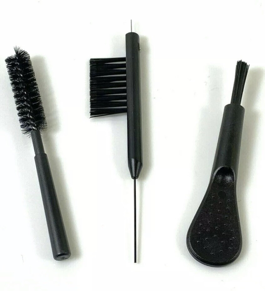 Hearing Aid Cleaning Brush with Magnet and Wax Loop for BTE, ITC or ITE-3PC Set