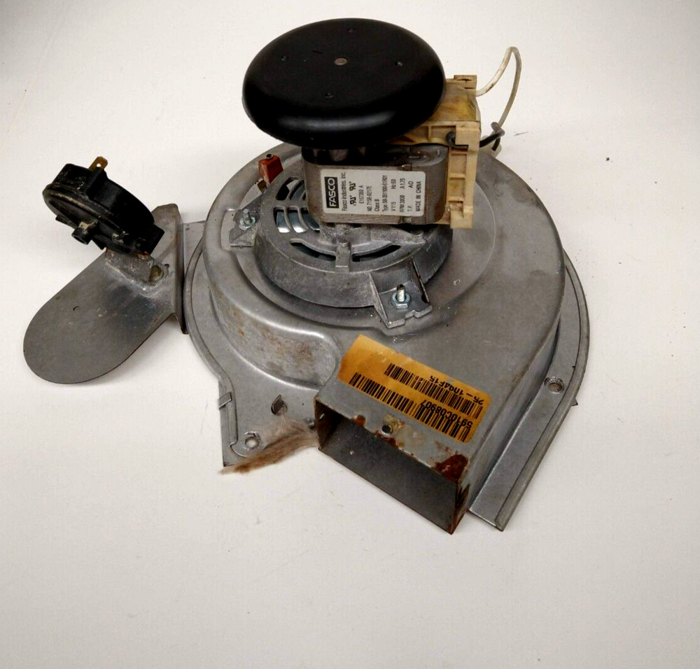 Fasco 7158 0217E Draft Inducer Blower Motor E167360
