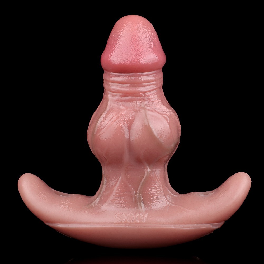 Thick Anal Dilator Butt Plug Liquid Silicone Knot Dildos Adult Anal Sex Toys USA