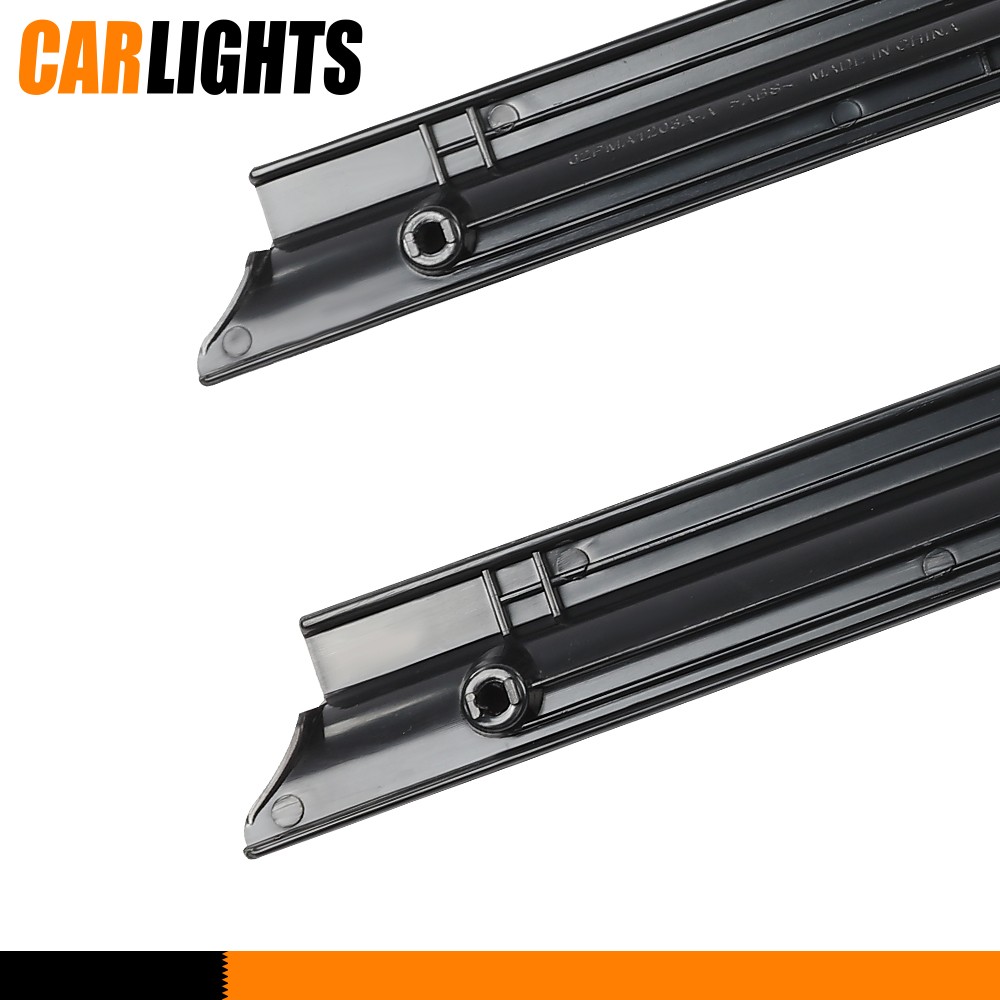 2PCS Fit For 92-11 Ford Ranger Door Sill Scuff Plate Protector Cover LH&RH Side